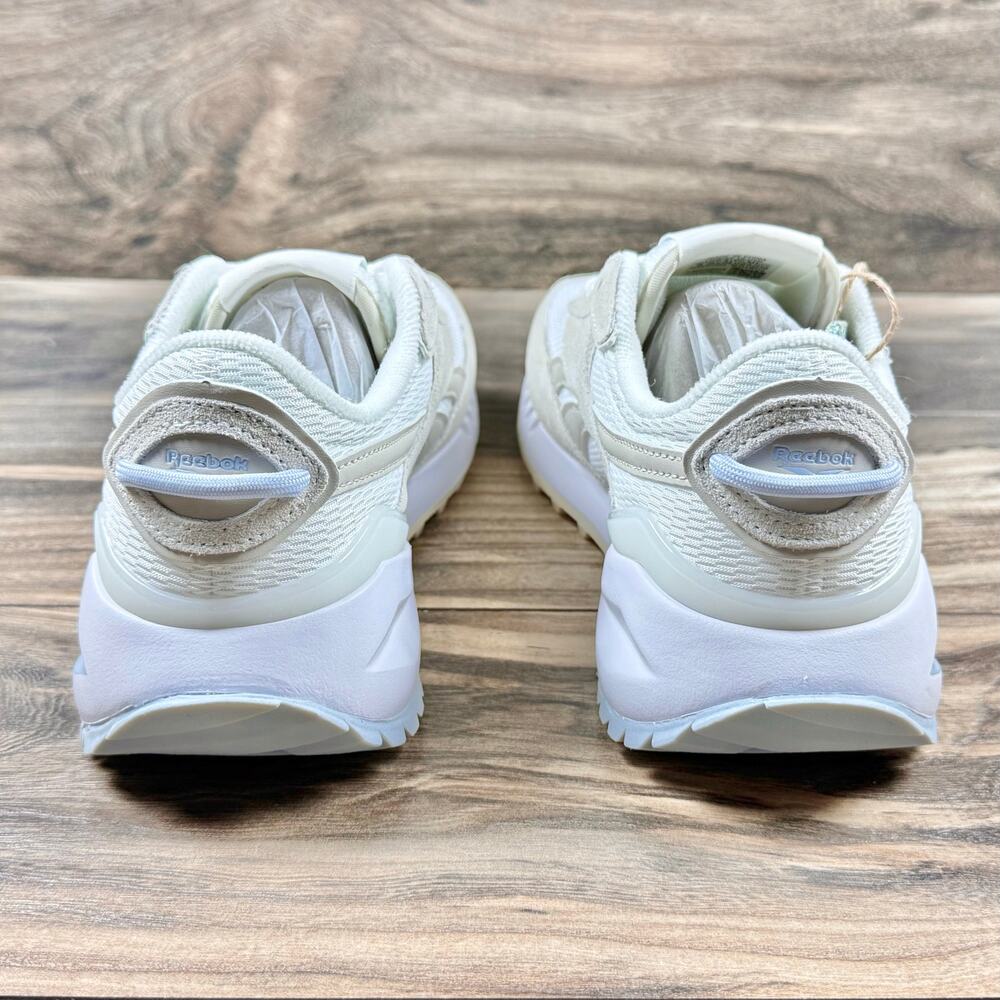NIB Reebok Forte Racer 8M Life Style Athletic Sneakers Natural/Light Blue - Picture 8 of 10